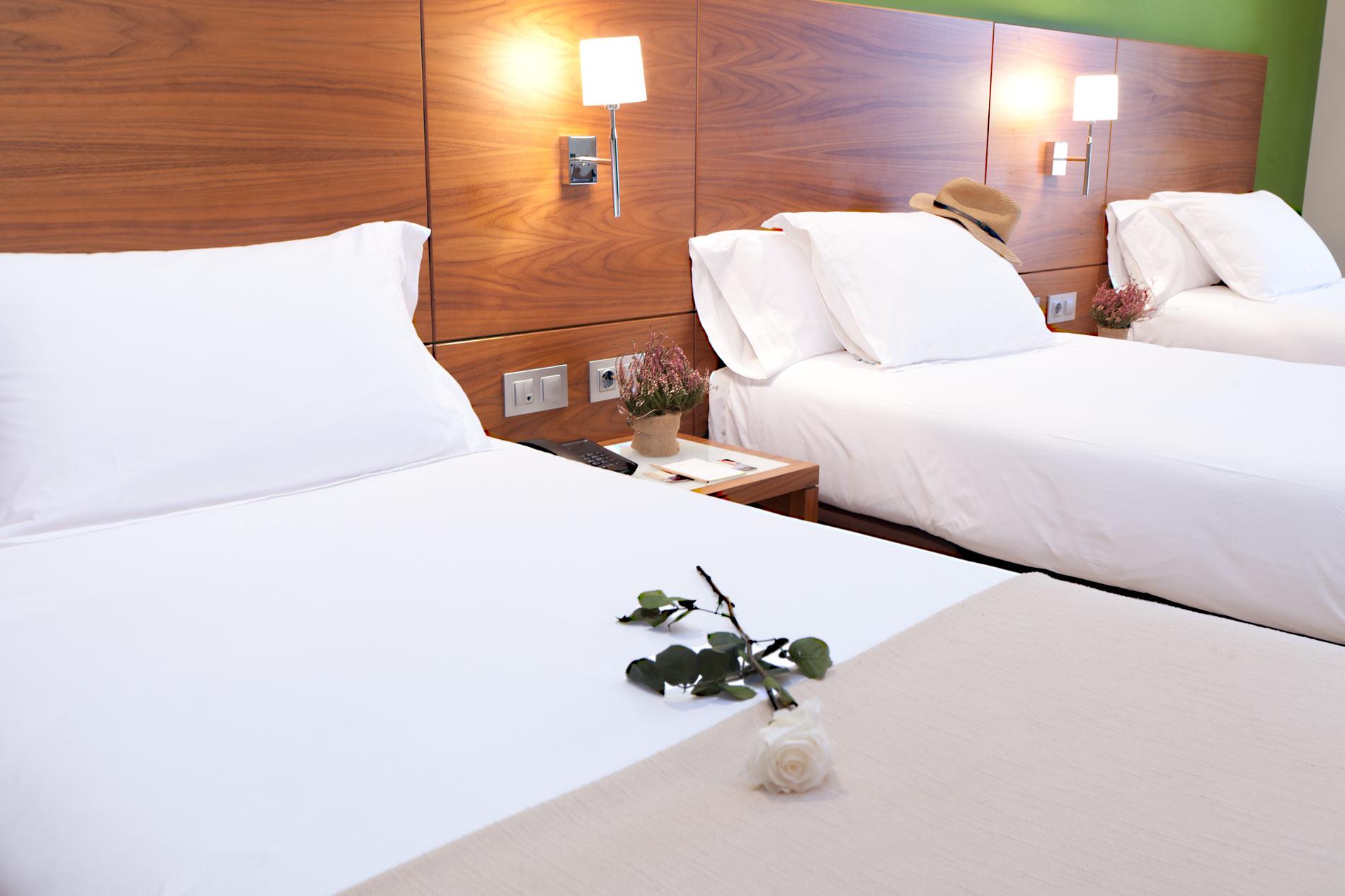 호텔 그란 빌바오 외부 사진 Room at a hotel