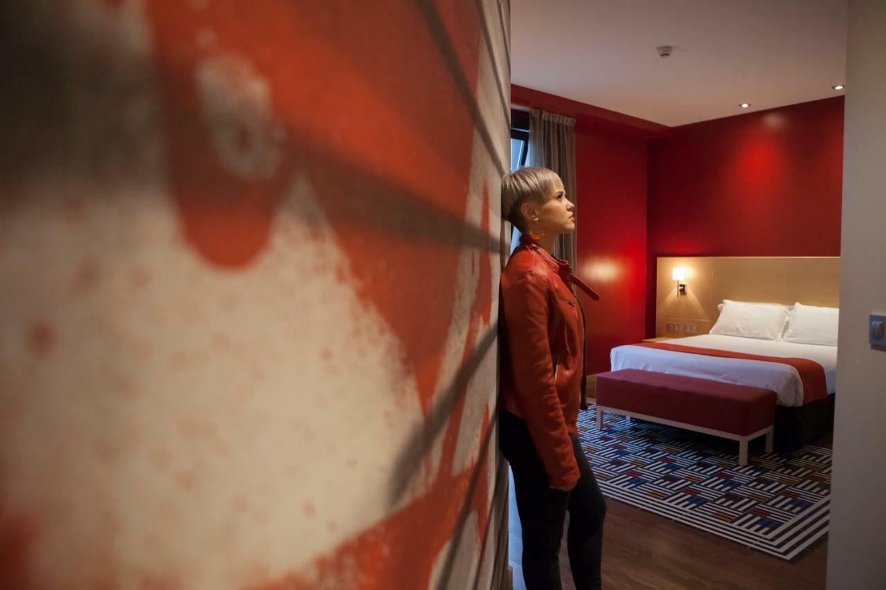 호텔 그란 빌바오 외부 사진 The art of the hotel